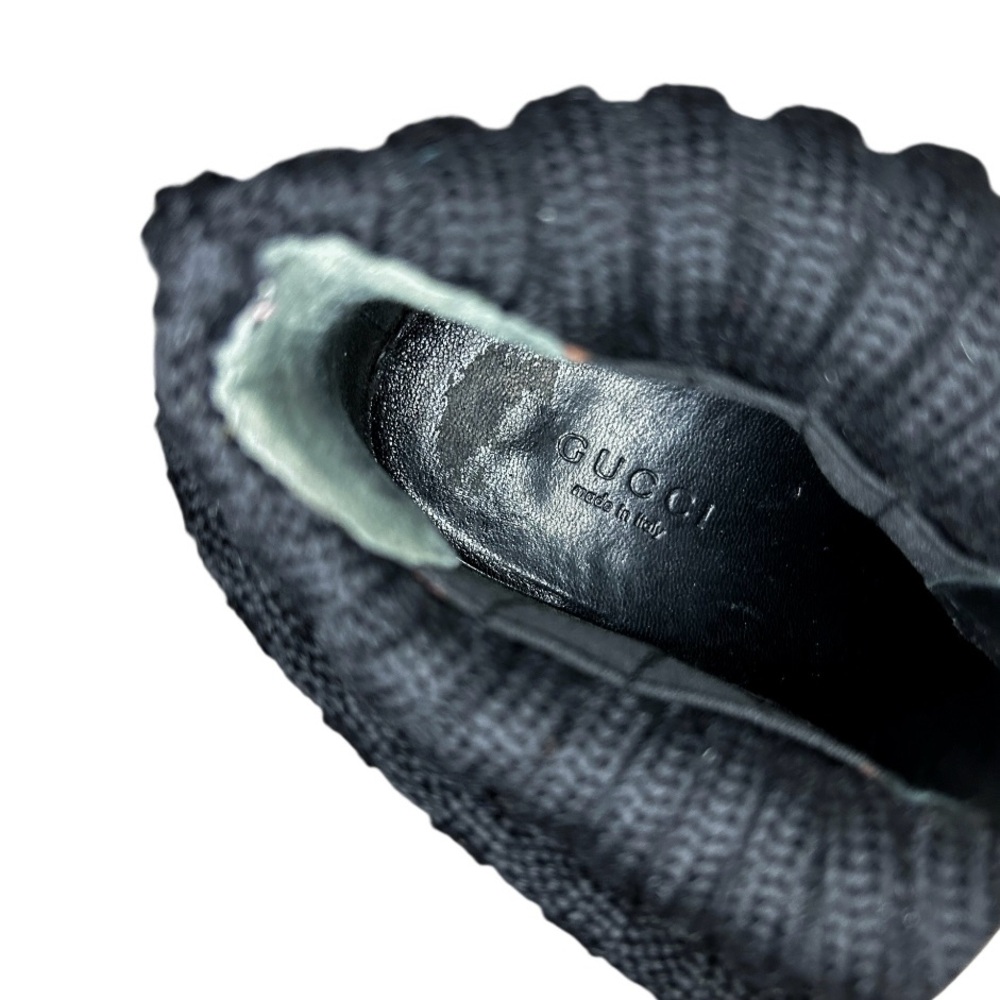 ***MUST GO***Gucci Black Wedge Boots with Knit Cuff...not Size 8 But 7 - Picture 13 of 14